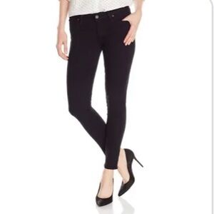 PAIGE Black Verdugo Ultra Skinny Mid-Rise Jeans - Size 25